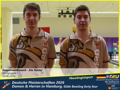 Foto des Albums: Fotoalbum 4: Deutsche Meisterschaften 2026 der Damen & Herren in Hamburg, Gilde Bowling forty four
