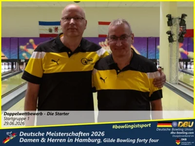 Foto des Albums: Fotoalbum 4: Deutsche Meisterschaften 2026 der Damen & Herren in Hamburg, Gilde Bowling forty four