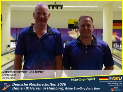 Foto des Albums: Fotoalbum 4: Deutsche Meisterschaften 2026 der Damen & Herren in Hamburg, Gilde Bowling forty four