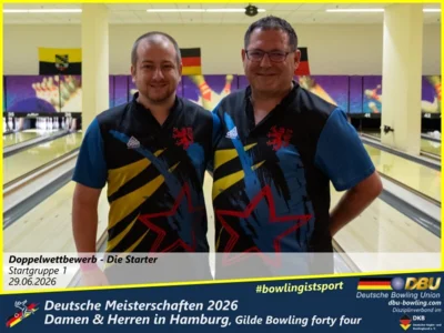 Foto des Albums: Fotoalbum 4: Deutsche Meisterschaften 2026 der Damen & Herren in Hamburg, Gilde Bowling forty four