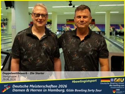 Foto des Albums: Fotoalbum 4: Deutsche Meisterschaften 2026 der Damen & Herren in Hamburg, Gilde Bowling forty four