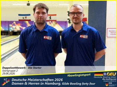 Foto des Albums: Fotoalbum 4: Deutsche Meisterschaften 2026 der Damen & Herren in Hamburg, Gilde Bowling forty four