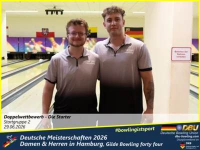 Foto des Albums: Fotoalbum 4: Deutsche Meisterschaften 2026 der Damen & Herren in Hamburg, Gilde Bowling forty four
