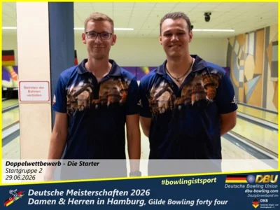 Foto des Albums: Fotoalbum 4: Deutsche Meisterschaften 2026 der Damen & Herren in Hamburg, Gilde Bowling forty four