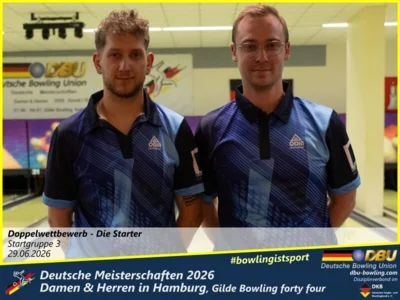 Foto des Albums: Fotoalbum 4: Deutsche Meisterschaften 2026 der Damen & Herren in Hamburg, Gilde Bowling forty four