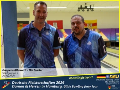 Foto des Albums: Fotoalbum 4: Deutsche Meisterschaften 2026 der Damen & Herren in Hamburg, Gilde Bowling forty four