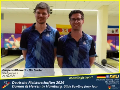 Foto des Albums: Fotoalbum 4: Deutsche Meisterschaften 2026 der Damen & Herren in Hamburg, Gilde Bowling forty four