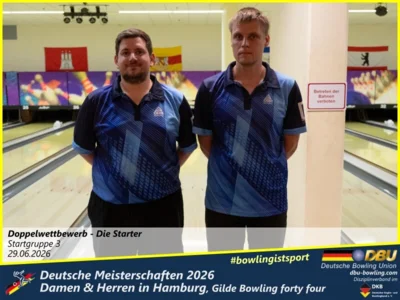 Foto des Albums: Fotoalbum 4: Deutsche Meisterschaften 2026 der Damen & Herren in Hamburg, Gilde Bowling forty four