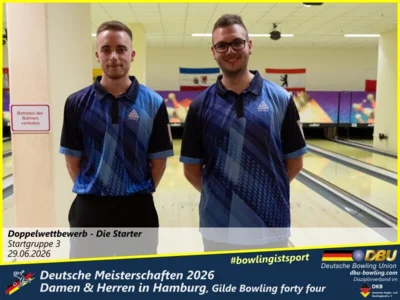 Foto des Albums: Fotoalbum 4: Deutsche Meisterschaften 2026 der Damen & Herren in Hamburg, Gilde Bowling forty four