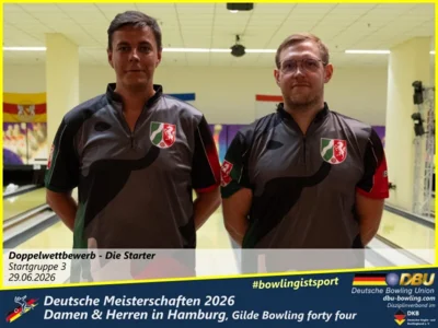 Foto des Albums: Fotoalbum 4: Deutsche Meisterschaften 2026 der Damen & Herren in Hamburg, Gilde Bowling forty four