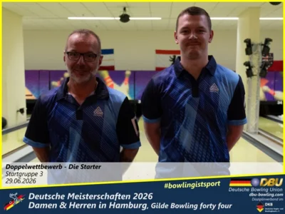 Foto des Albums: Fotoalbum 4: Deutsche Meisterschaften 2026 der Damen & Herren in Hamburg, Gilde Bowling forty four