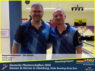 Foto des Albums: Fotoalbum 4: Deutsche Meisterschaften 2026 der Damen & Herren in Hamburg, Gilde Bowling forty four