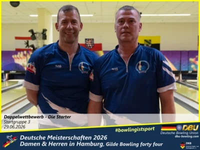 Foto des Albums: Fotoalbum 4: Deutsche Meisterschaften 2026 der Damen & Herren in Hamburg, Gilde Bowling forty four