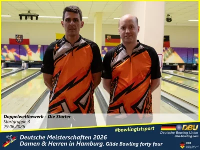 Foto des Albums: Fotoalbum 4: Deutsche Meisterschaften 2026 der Damen & Herren in Hamburg, Gilde Bowling forty four