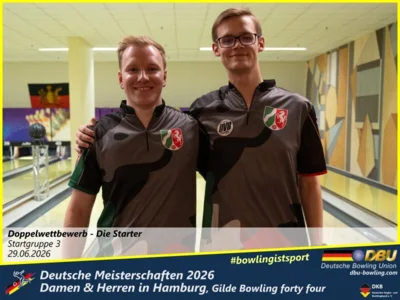 Foto des Albums: Fotoalbum 4: Deutsche Meisterschaften 2026 der Damen & Herren in Hamburg, Gilde Bowling forty four