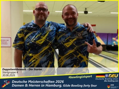 Foto des Albums: Fotoalbum 4: Deutsche Meisterschaften 2026 der Damen & Herren in Hamburg, Gilde Bowling forty four