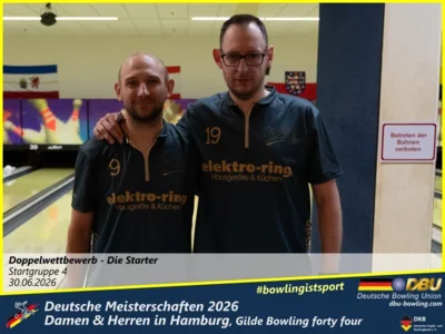 Foto des Albums: Fotoalbum 4: Deutsche Meisterschaften 2026 der Damen & Herren in Hamburg, Gilde Bowling forty four
