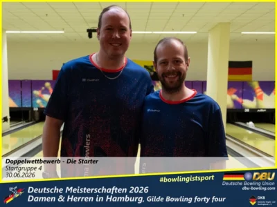 Foto des Albums: Fotoalbum 4: Deutsche Meisterschaften 2026 der Damen & Herren in Hamburg, Gilde Bowling forty four