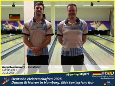 Foto des Albums: Fotoalbum 4: Deutsche Meisterschaften 2026 der Damen & Herren in Hamburg, Gilde Bowling forty four