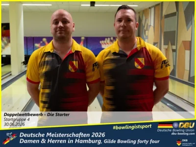 Foto des Albums: Fotoalbum 4: Deutsche Meisterschaften 2026 der Damen & Herren in Hamburg, Gilde Bowling forty four