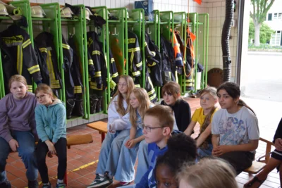 Foto des Albums: Besuch bei der Feuerwehr in Lünern