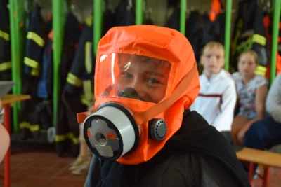 Foto des Albums: Besuch bei der Feuerwehr in Lünern