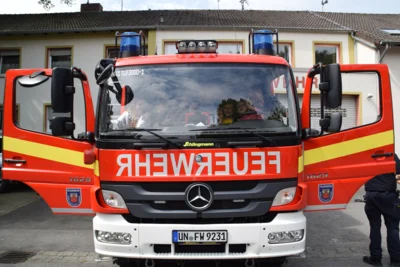 Foto des Albums: Besuch bei der Feuerwehr in Lünern