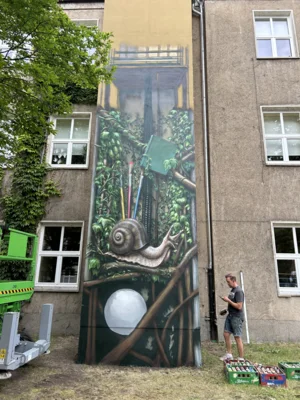 Foto des Albums: Fassadenprojekt Fahrstuhlturm
