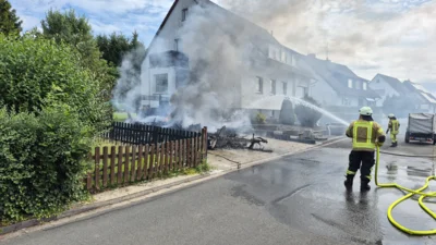 Foto des Albums: 20260701 Wohnwagenbrand Sichelnstein