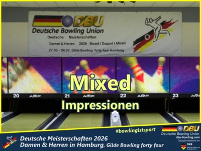 Foto des Albums: Fotoalbum 5: Deutsche Meisterschaften 2026 der Damen & Herren in Hamburg, Gilde Bowling forty four