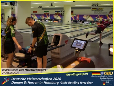 Foto des Albums: Fotoalbum 5: Deutsche Meisterschaften 2026 der Damen & Herren in Hamburg, Gilde Bowling forty four
