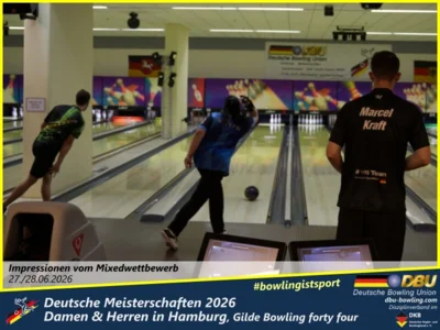 Foto des Albums: Fotoalbum 5: Deutsche Meisterschaften 2026 der Damen & Herren in Hamburg, Gilde Bowling forty four
