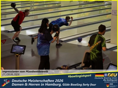 Foto des Albums: Fotoalbum 5: Deutsche Meisterschaften 2026 der Damen & Herren in Hamburg, Gilde Bowling forty four