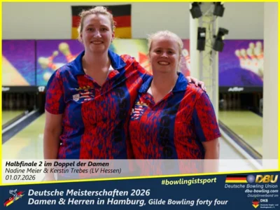 Foto des Albums: Fotoalbum 7: Deutsche Meisterschaften 2026 der Damen & Herren in Hamburg, Gilde Bowling forty four