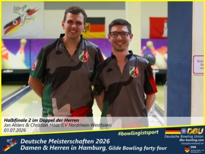 Foto des Albums: Fotoalbum 7: Deutsche Meisterschaften 2026 der Damen & Herren in Hamburg, Gilde Bowling forty four