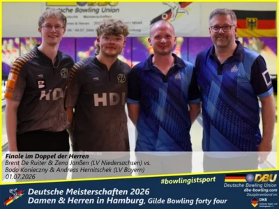 Foto des Albums: Fotoalbum 7: Deutsche Meisterschaften 2026 der Damen & Herren in Hamburg, Gilde Bowling forty four