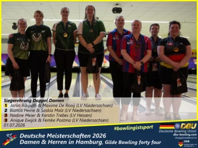 Foto des Albums: Fotoalbum 7: Deutsche Meisterschaften 2026 der Damen & Herren in Hamburg, Gilde Bowling forty four