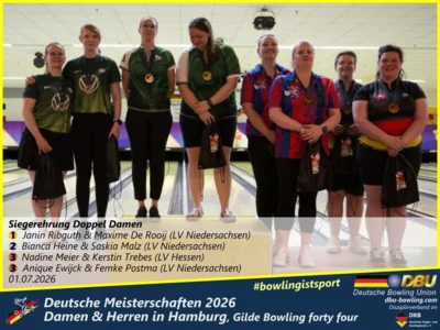 Foto des Albums: Fotoalbum 7: Deutsche Meisterschaften 2026 der Damen & Herren in Hamburg, Gilde Bowling forty four
