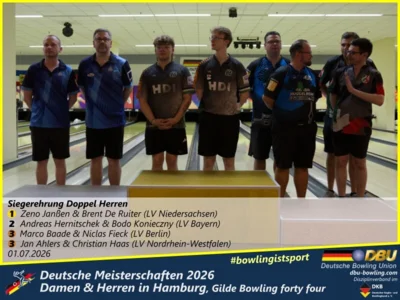 Foto des Albums: Fotoalbum 7: Deutsche Meisterschaften 2026 der Damen & Herren in Hamburg, Gilde Bowling forty four