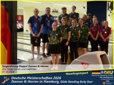 Foto des Albums: Fotoalbum 7: Deutsche Meisterschaften 2026 der Damen & Herren in Hamburg, Gilde Bowling forty four