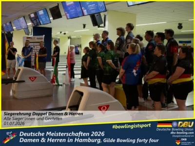 Foto des Albums: Fotoalbum 7: Deutsche Meisterschaften 2026 der Damen & Herren in Hamburg, Gilde Bowling forty four