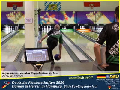 Foto des Albums: Fotoalbum 6: Deutsche Meisterschaften 2026 der Damen & Herren in Hamburg, Gilde Bowling forty four