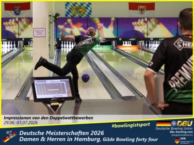 Foto des Albums: Fotoalbum 6: Deutsche Meisterschaften 2026 der Damen & Herren in Hamburg, Gilde Bowling forty four