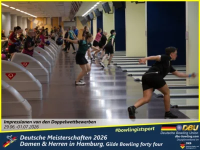 Foto des Albums: Fotoalbum 6: Deutsche Meisterschaften 2026 der Damen & Herren in Hamburg, Gilde Bowling forty four