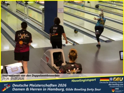 Foto des Albums: Fotoalbum 6: Deutsche Meisterschaften 2026 der Damen & Herren in Hamburg, Gilde Bowling forty four