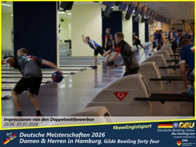 Foto des Albums: Fotoalbum 6: Deutsche Meisterschaften 2026 der Damen & Herren in Hamburg, Gilde Bowling forty four