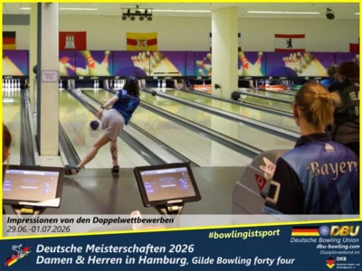 Foto des Albums: Fotoalbum 6: Deutsche Meisterschaften 2026 der Damen & Herren in Hamburg, Gilde Bowling forty four