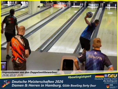 Foto des Albums: Fotoalbum 6: Deutsche Meisterschaften 2026 der Damen & Herren in Hamburg, Gilde Bowling forty four