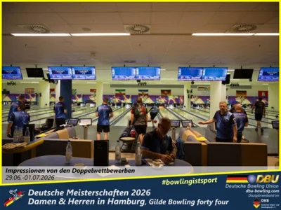 Foto des Albums: Fotoalbum 6: Deutsche Meisterschaften 2026 der Damen & Herren in Hamburg, Gilde Bowling forty four