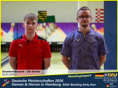 Foto des Albums: Fotoalbum 8: Deutsche Meisterschaften 2026 der Damen & Herren in Hamburg, Gilde Bowling forty four
